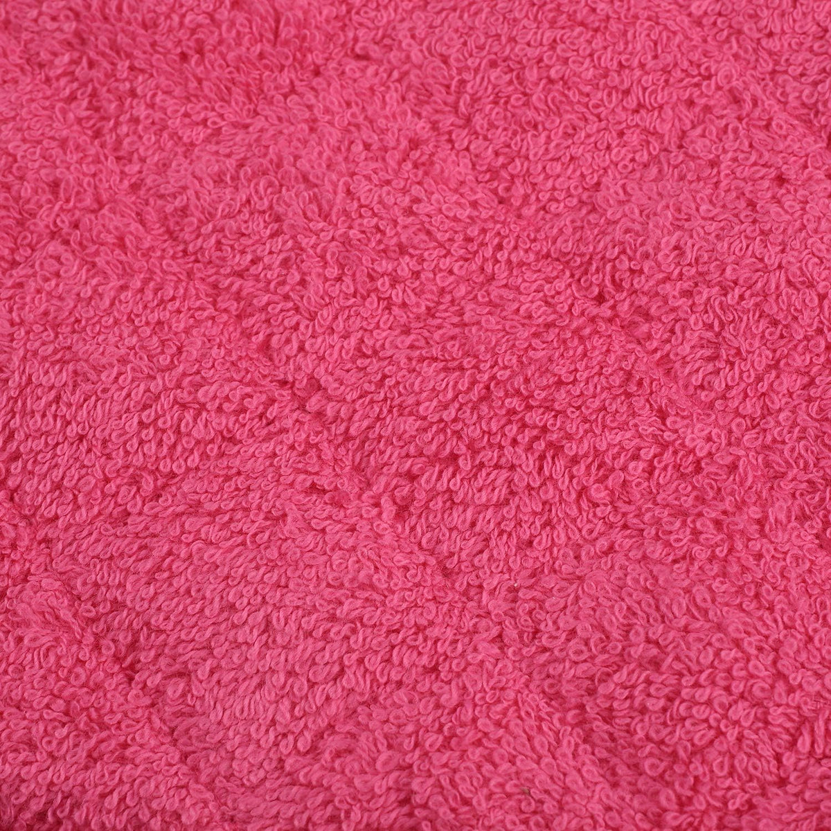 100% Cotton Kitchen Everyday Basic Terry Pot Holder Heat Resistant Coaster Potholder for Cooking and Baking Set of 5 (Dark Pink, Potholder)