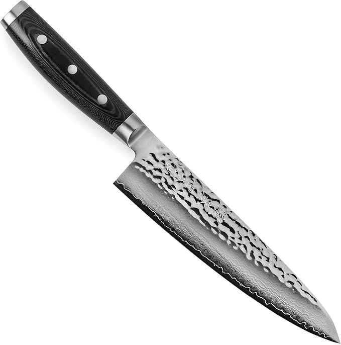 Enso Chef's Knife - Made in Japan - HD Series - VG10 Hammered Damascus Stainless Steel Gyuto - 8"