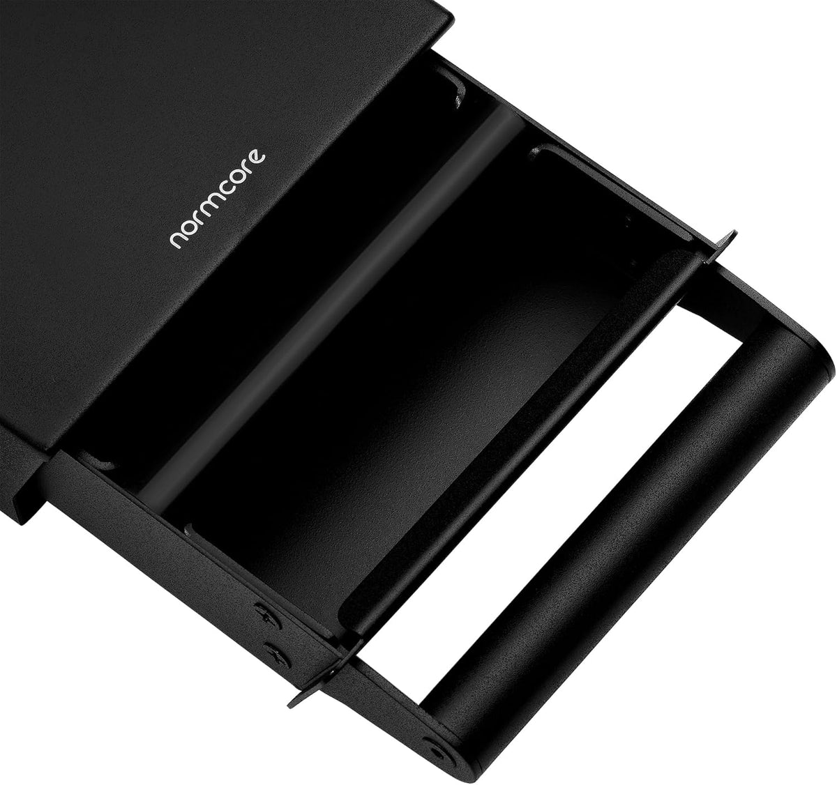 Normcore Espresso Knocker Drawer, Coffee Knock Box with Shock Absorbing Removable Knock Bar and Non-Slip Base, 304 Stainless Steel, Size: M