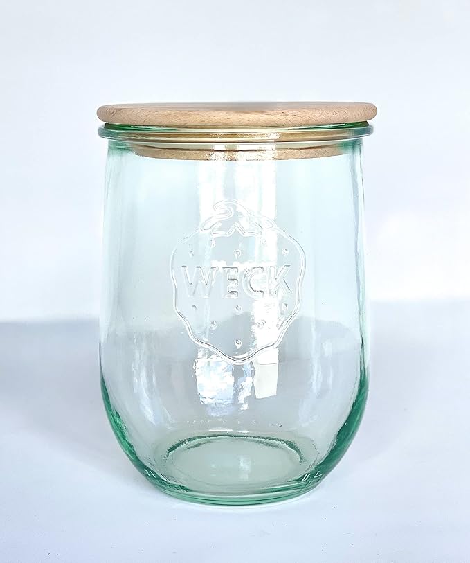 Weck 745 Tulip Jars (Weck 745 // Wooden Lid)
