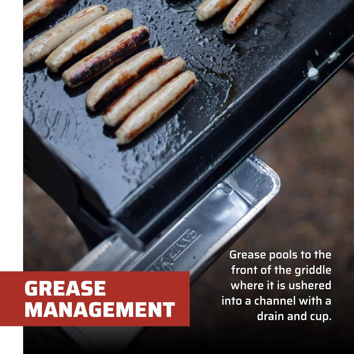 Camp Chef 3-Burner Griddle - Professional Flat Top Griddle for Camp Chef Cooking Systems - Outdoor Cooking Equipment - Fits 16" Cooking Systems