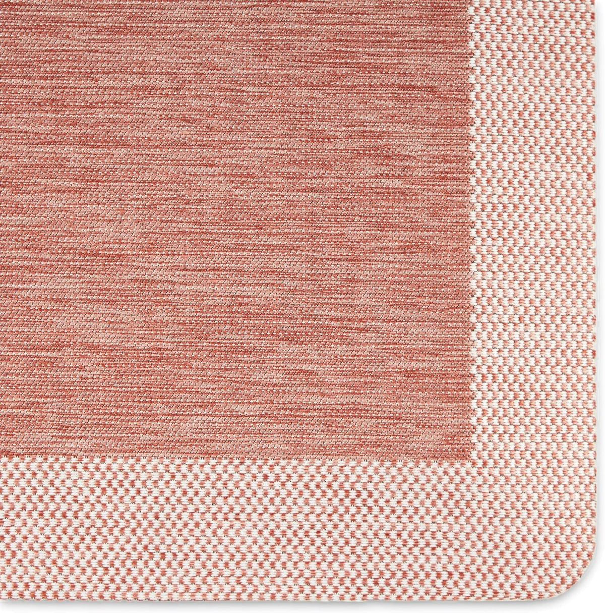 Martha Stewart Mira Modern Heathered Solid Anti-Fatigue Air-Infused Kitchen Mat, Spice Red, 19.6"x32"