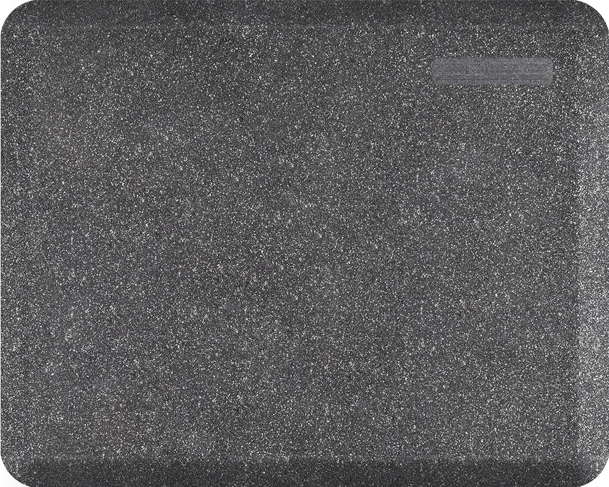 WellnessMats Granite Collection Anti-Fatigue Floor Mat, Polyurethane – Ergonomic Support Pad for Home, Kitchen, Garage, Office Standing Desk – Water Resistant - Made in USA