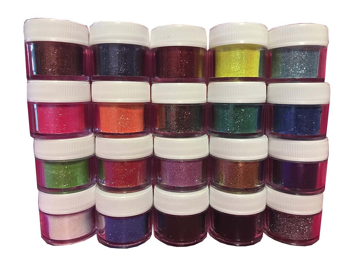 Disco Cake™ MULTICOLOR SET (20 colors) 5g each container, cakes, cupcakes, fondant, decorating, cake pops By Oh! Sweet Art