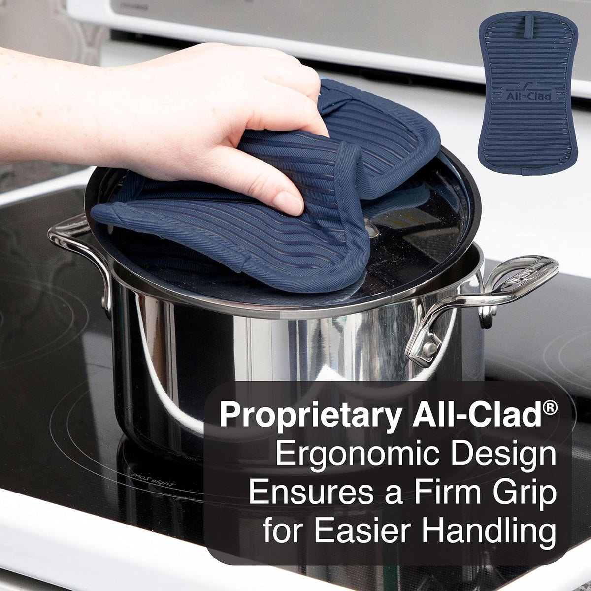 All-Clad Premium Pot Holder, 1-Pack, Indigo