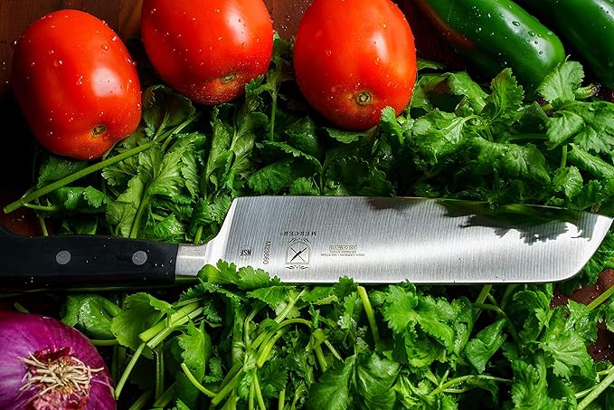 Mercer Culinary M23660 Renaissance, 7-Inch Nakiri Vegatable Knife