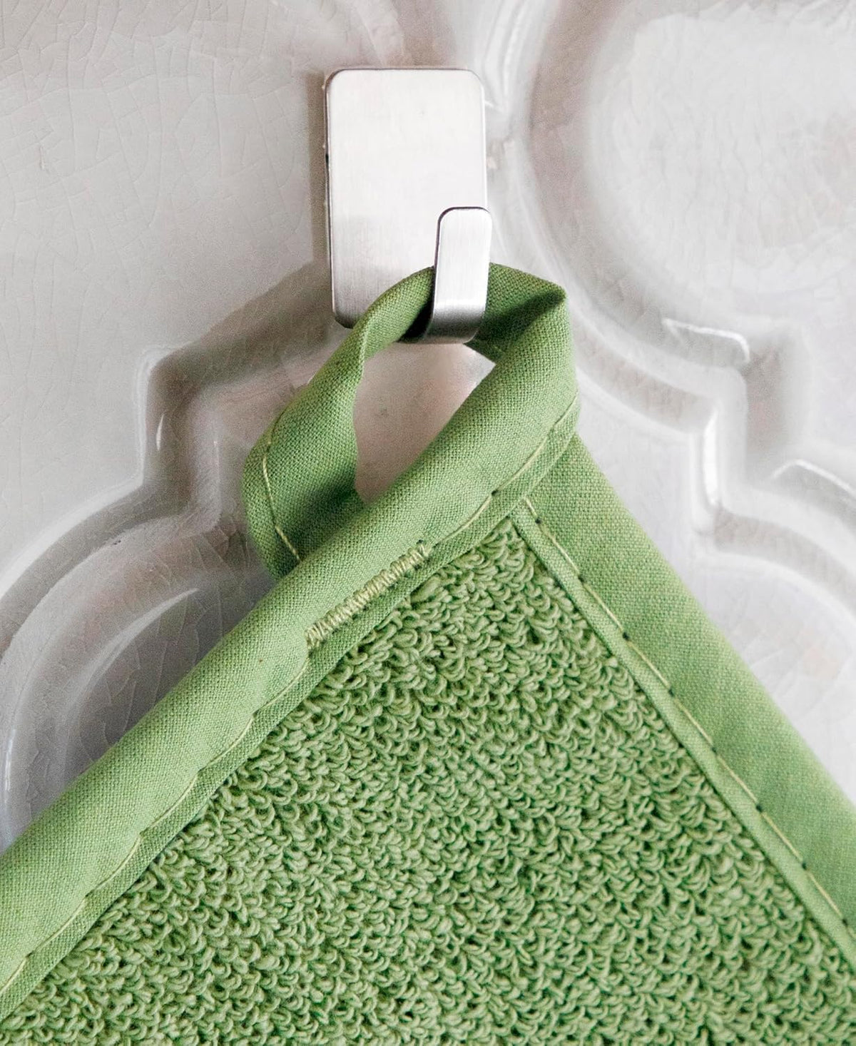 RITZ Terry Potholder & Hot Pad: Unparalleled Heat Resistant, Durable 100% Cotton – Ergonomically Designed for Optimal Grip – Easy-Care Machine Washable – 4-Pack, Cactus/Paprika