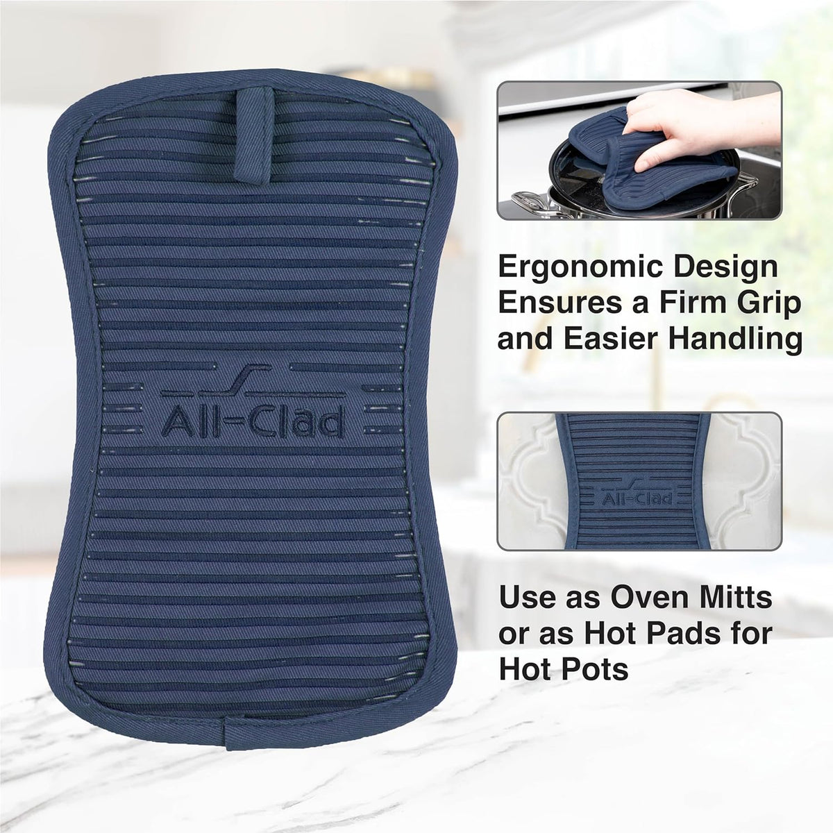 All-Clad Premium Pot Holder, 1-Pack, Indigo