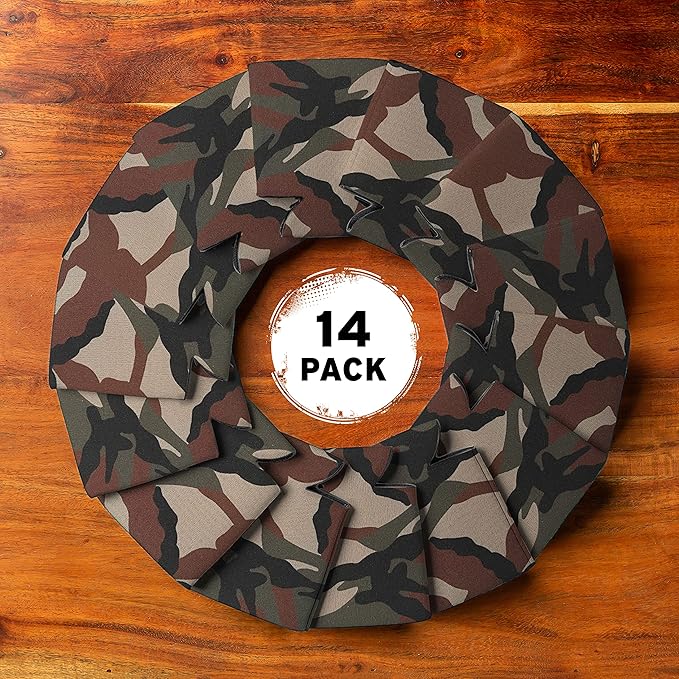 Current Co. Can Sleeves (Classic Camo) 14-Pack