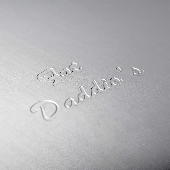 Fat Daddio's Anodized Aluminum 3-Tiered Round Cake Pan Set 3 Inch Depth, 4", 6", 8"