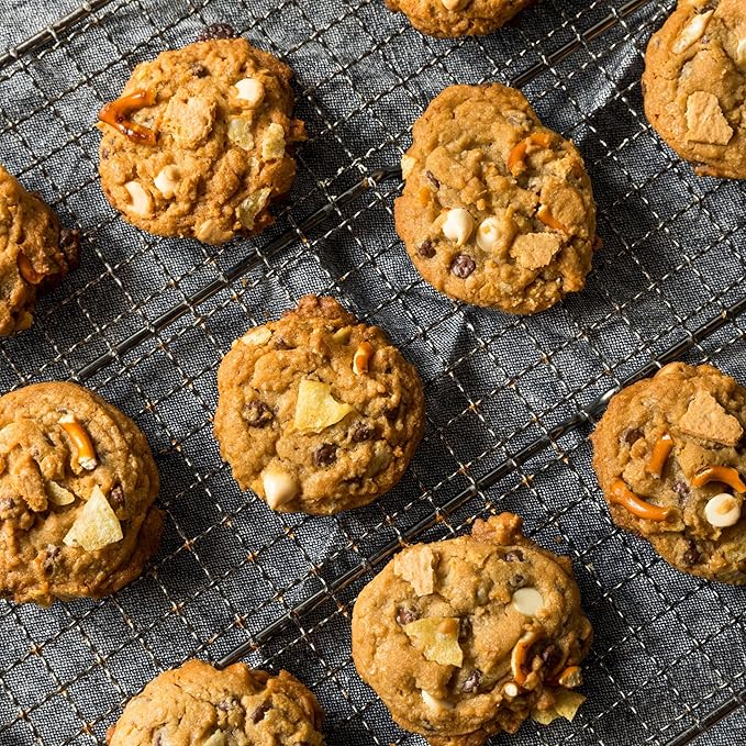 Baker's Secret 2pcs Pure Aluminum Insulated Cookie Sheet Commercial Grade, Baking Tray for Oven 100% Recycled Cookie Sheet Extra Thick - The Natural Collection