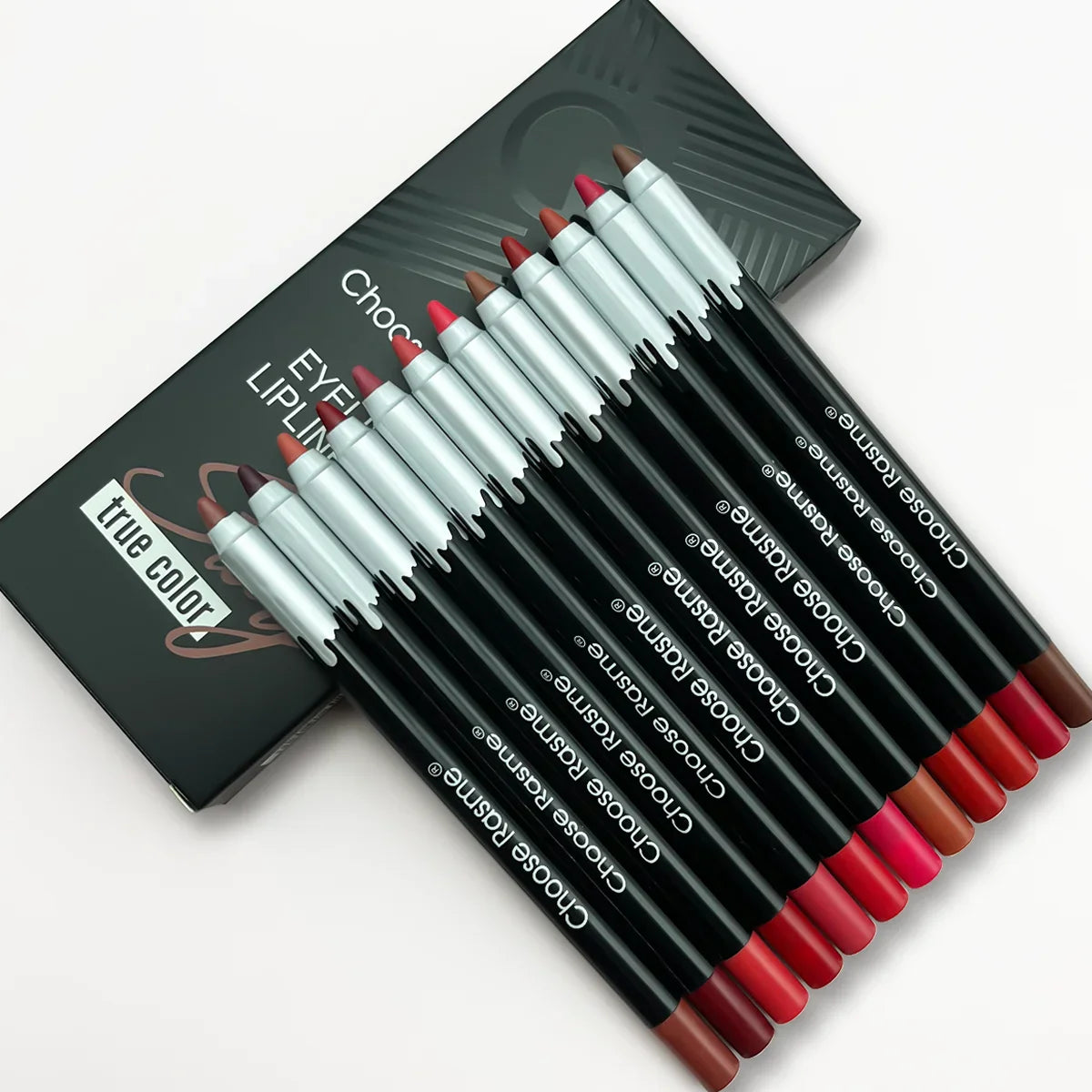 12-Color Matte Lip Liner Set