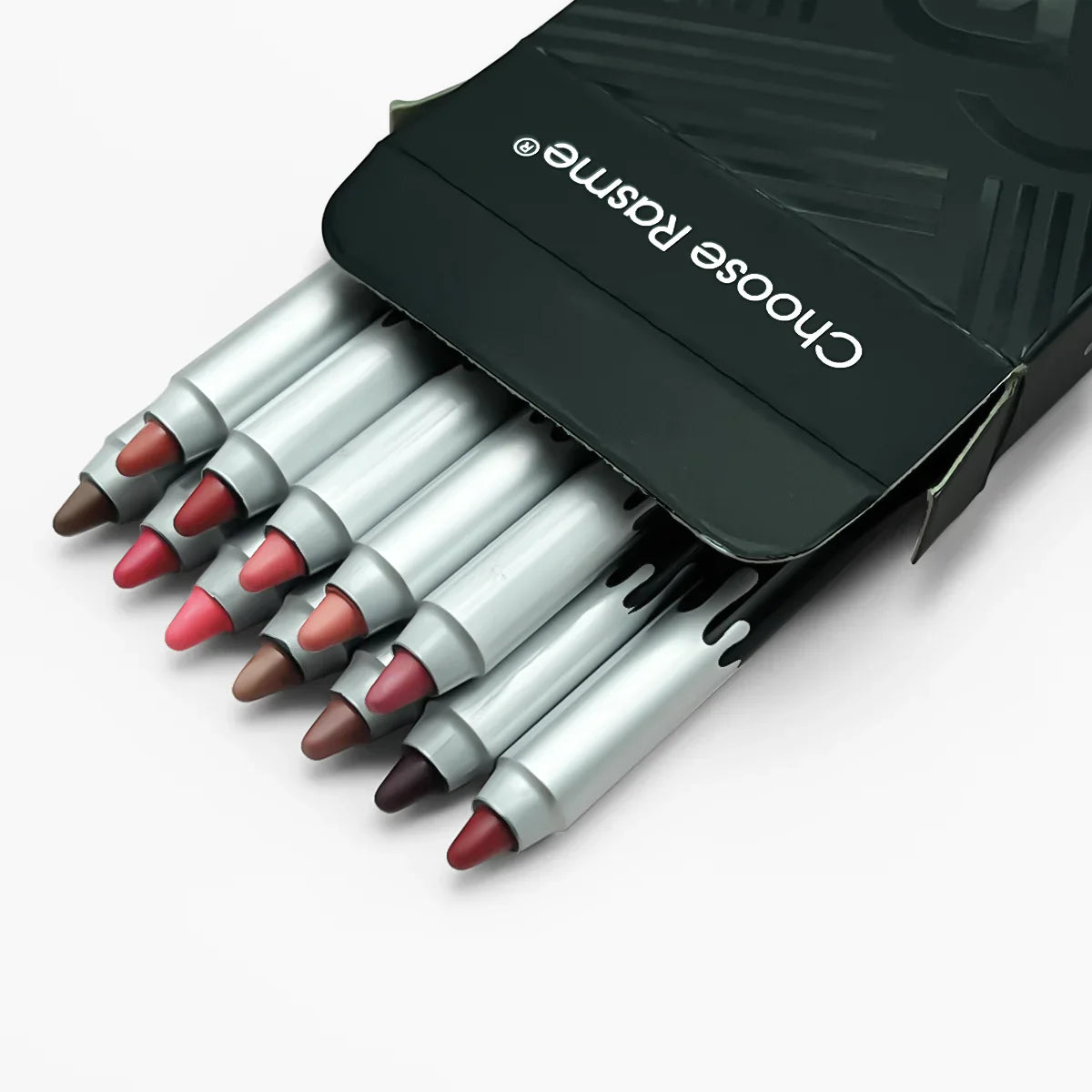 12-Color Matte Lip Liner Set