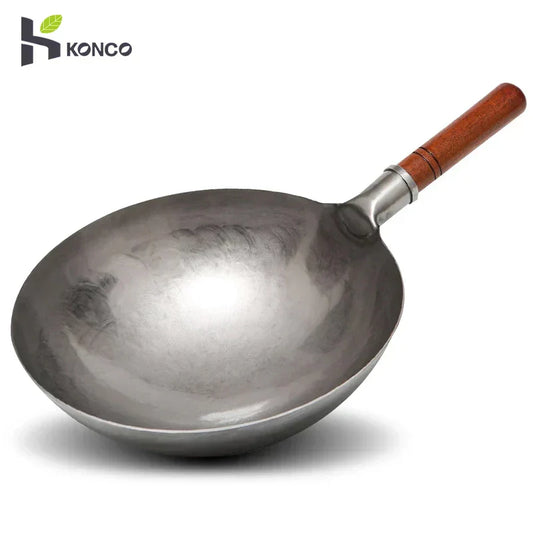 No-Coating Non-Stick Iron Wok