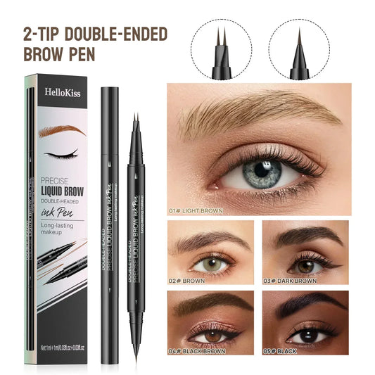 Dual-Ended Waterproof Brow Pencil