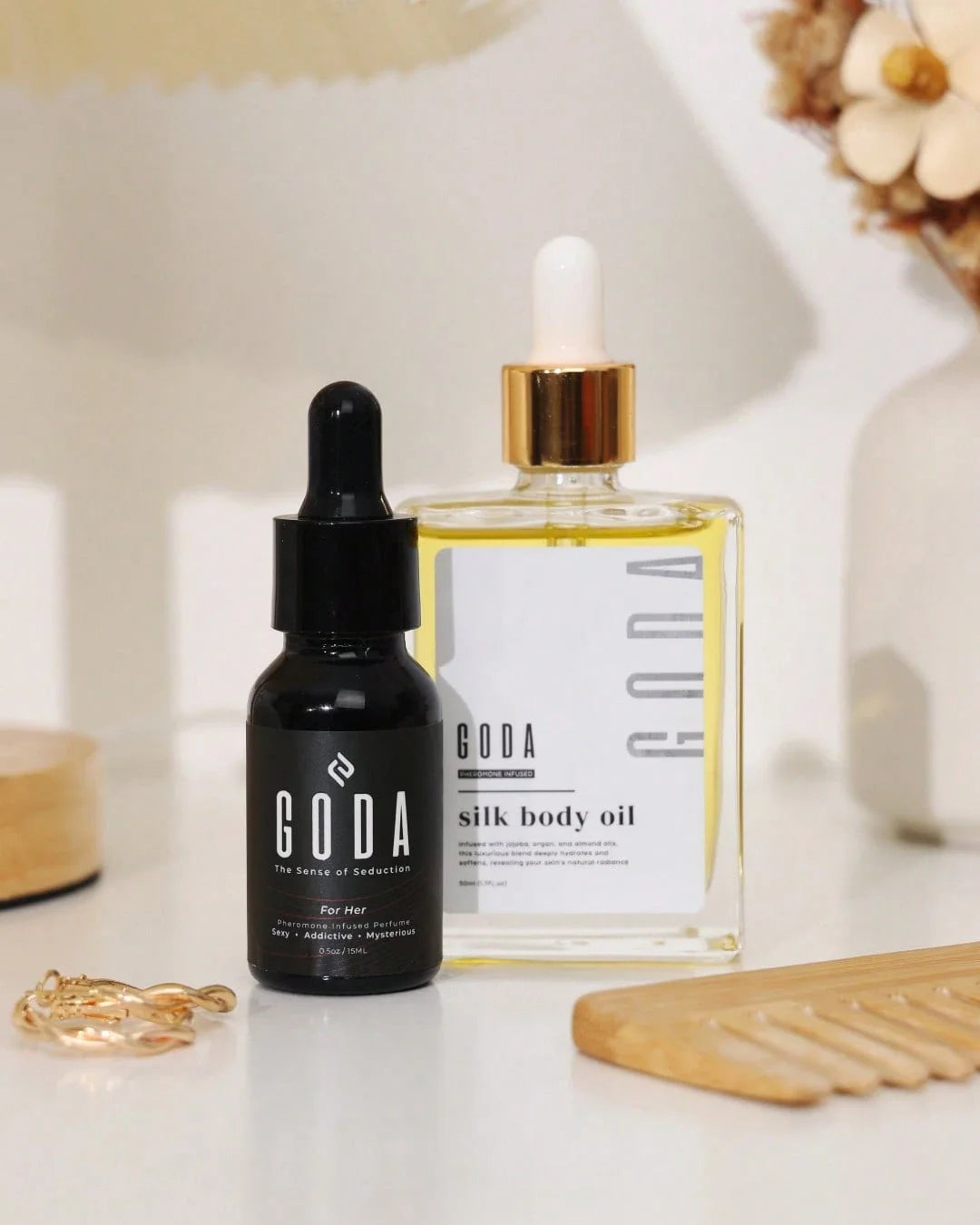 GODA Silk Body Oil Gift Set