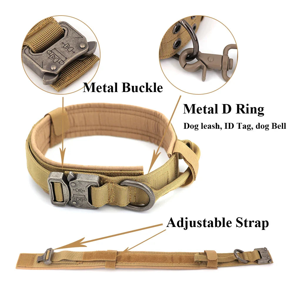 Tactical Nylon Dog Collar