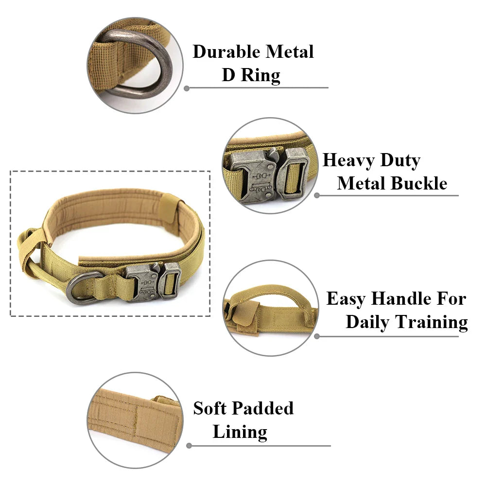 Tactical Nylon Dog Collar