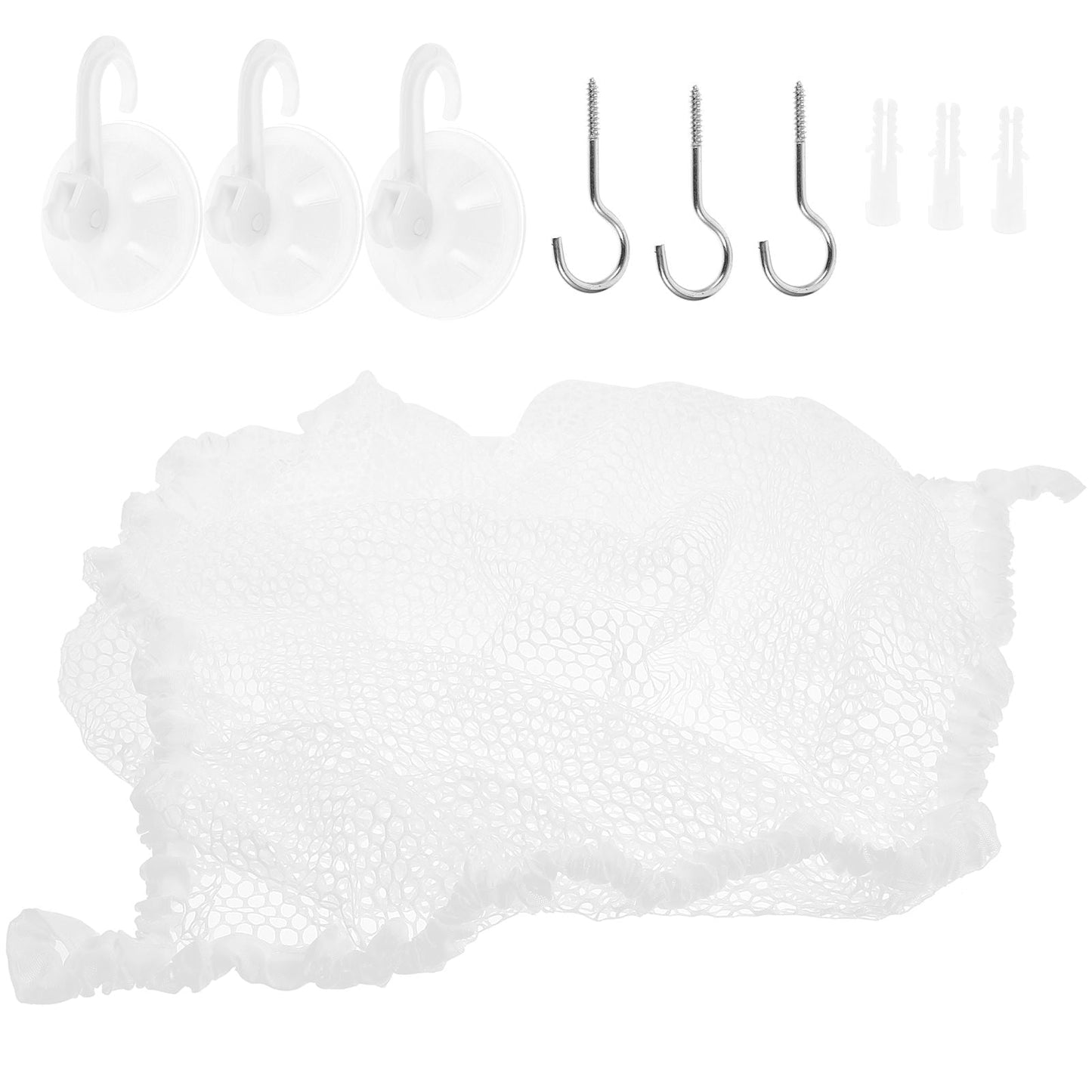 RENACLIPY 1Pcs Toys Storage Mesh Hammock for Stuffed Animals in Playroom