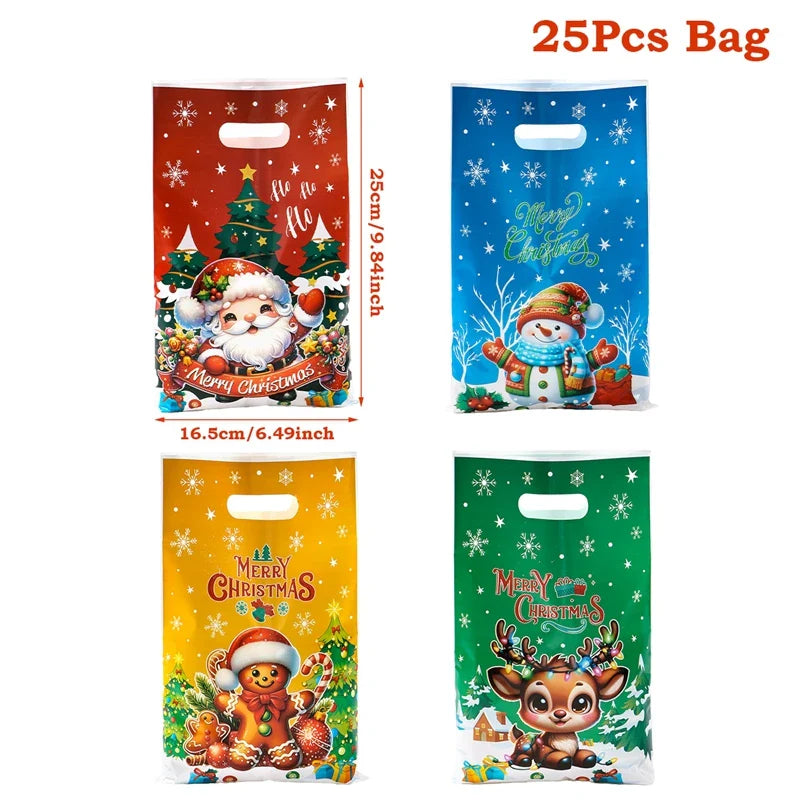Christmas Cute Santa Gift Bags