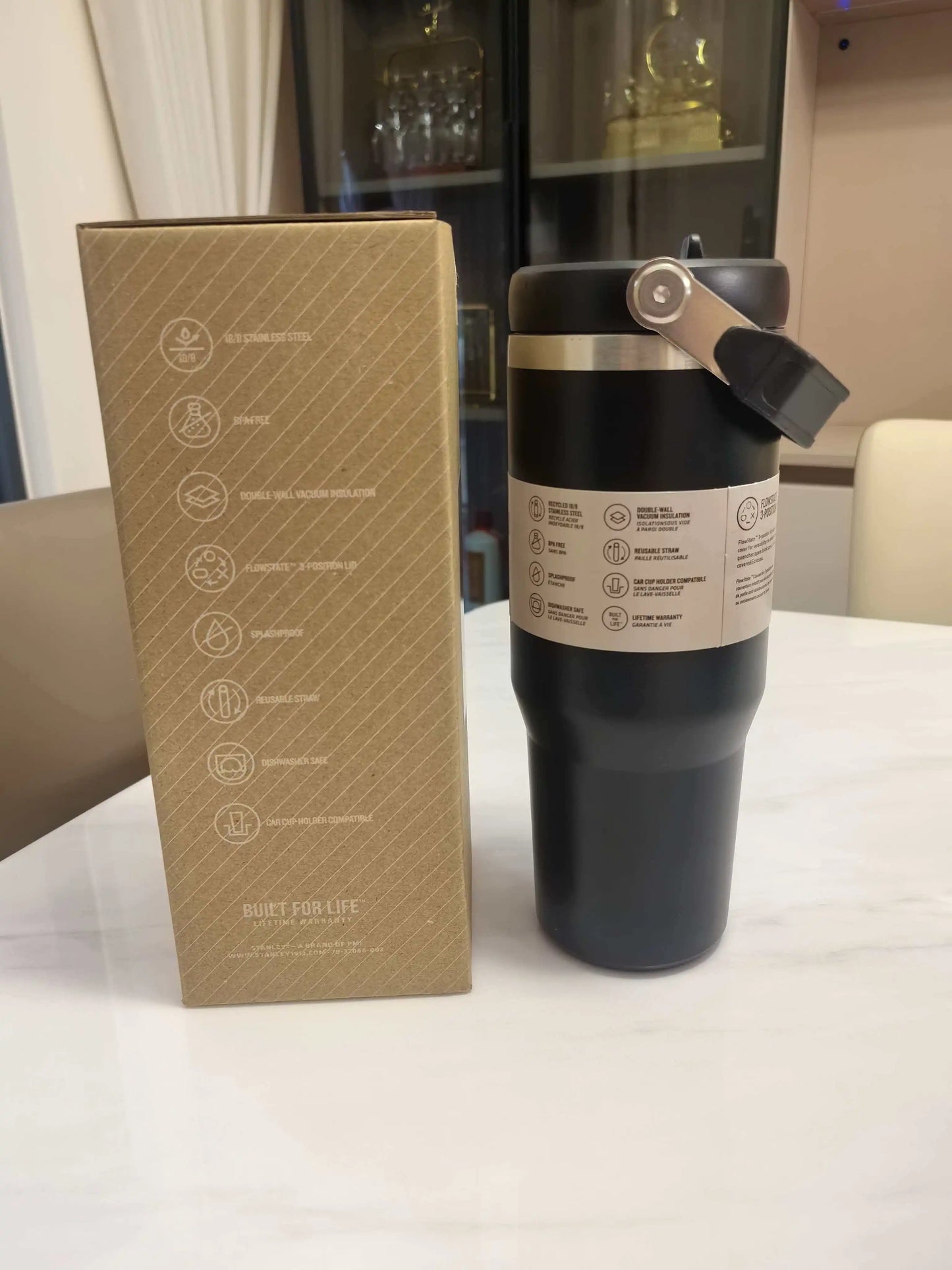 Stanley Stainless Steel Straw Thermos