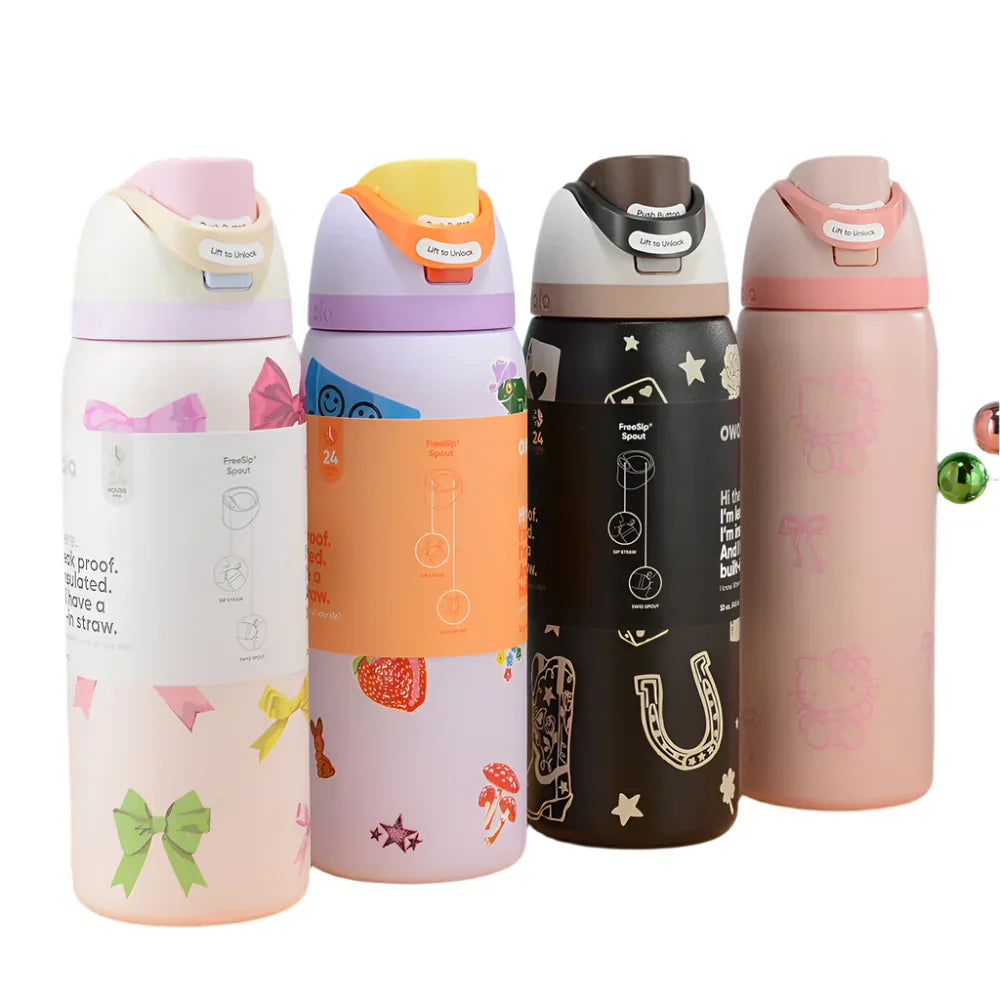 Owala FreeSip Light Green Bottle