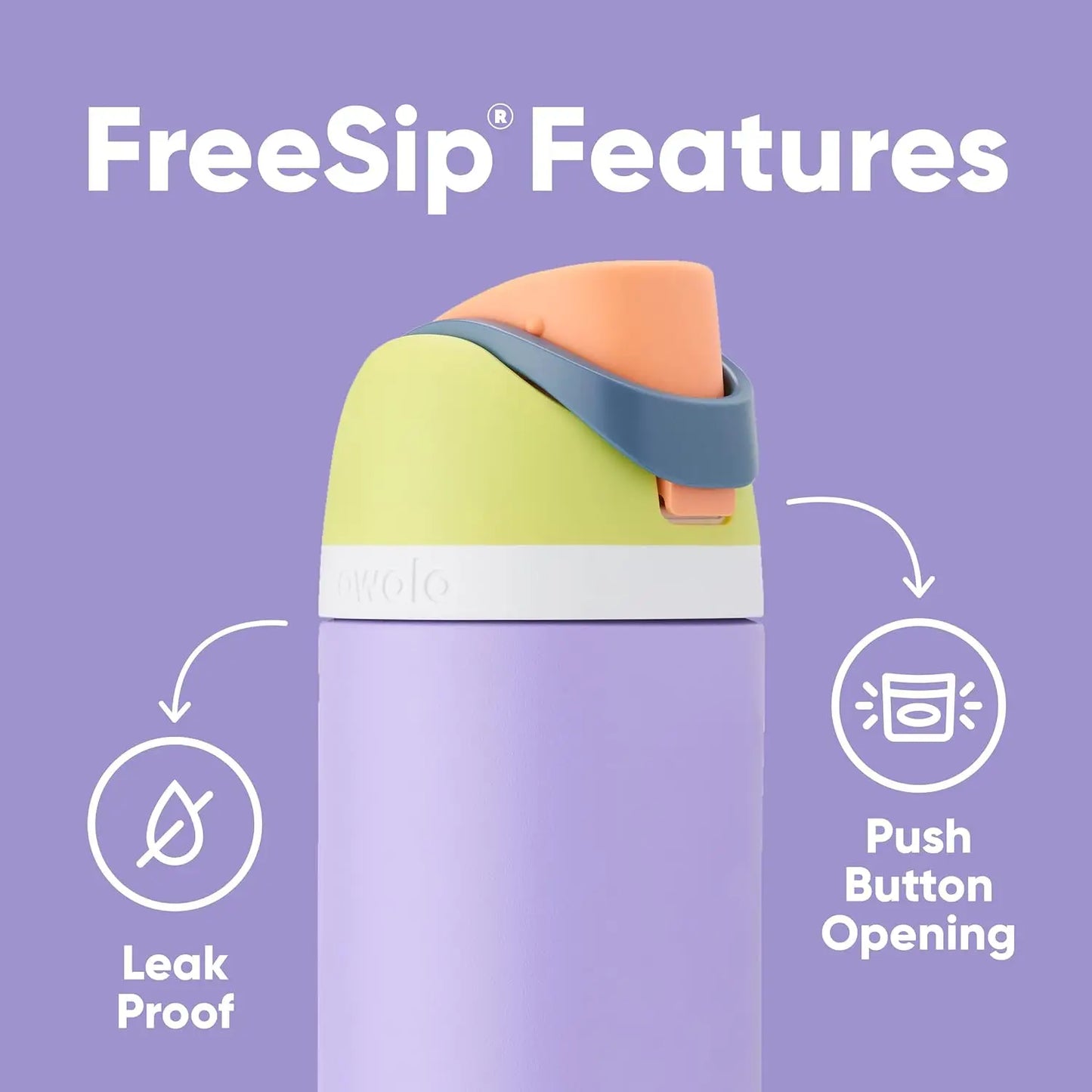 Owala FreeSip Girl Hood Bottle