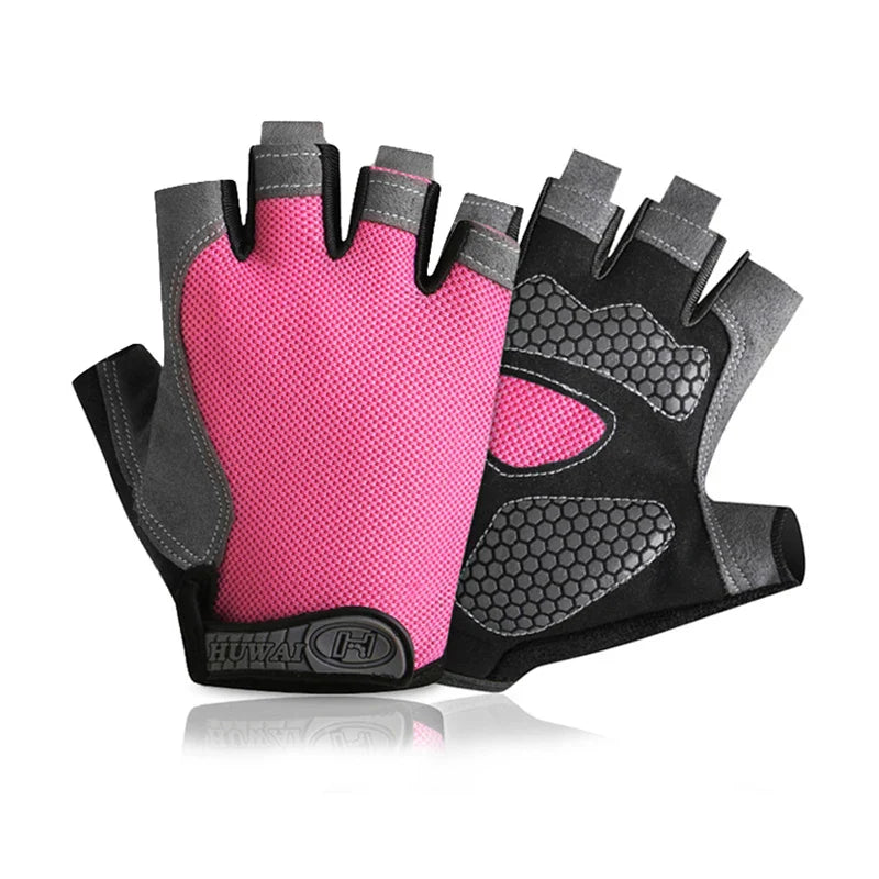 Fingerless Weightlifting Gym Gloves