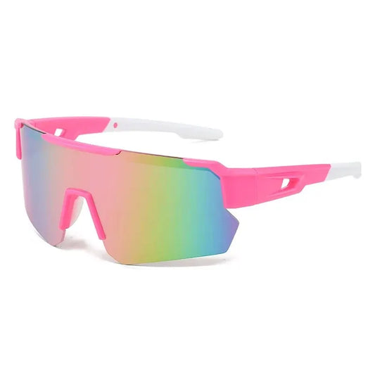 Pink UV Cycling Sport Sunglasses