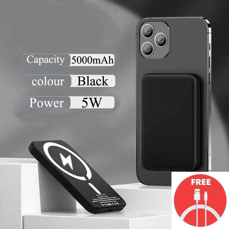 Magnetic MagSafe Power Bank for iPhone