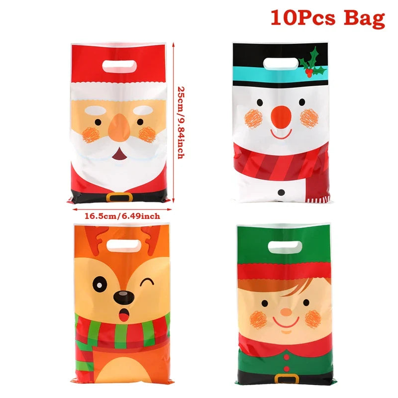 Christmas Cute Santa Gift Bags