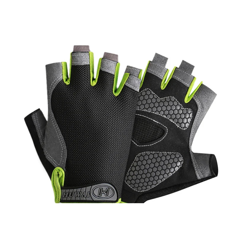 Fingerless Weightlifting Gym Gloves