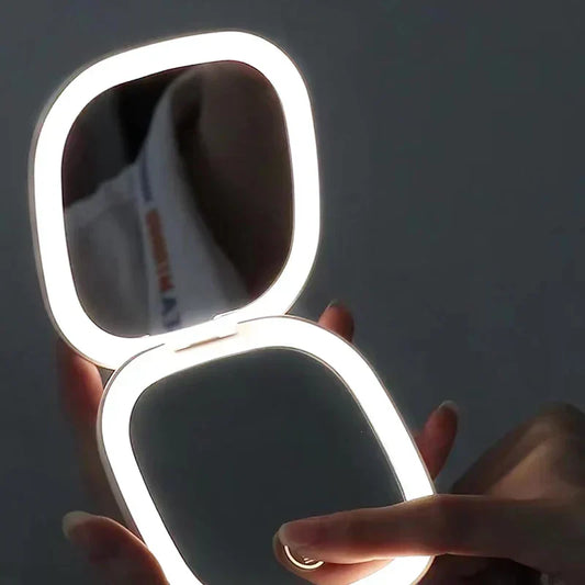 Mini LED Magnifying Makeup Mirror