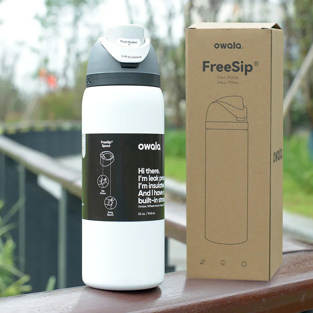 Owala FreeSip Purple Water Bottle