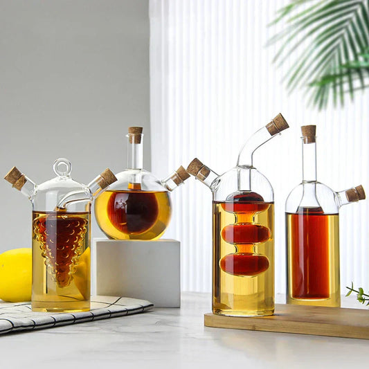 2-in-1 Glass Oil Jug
