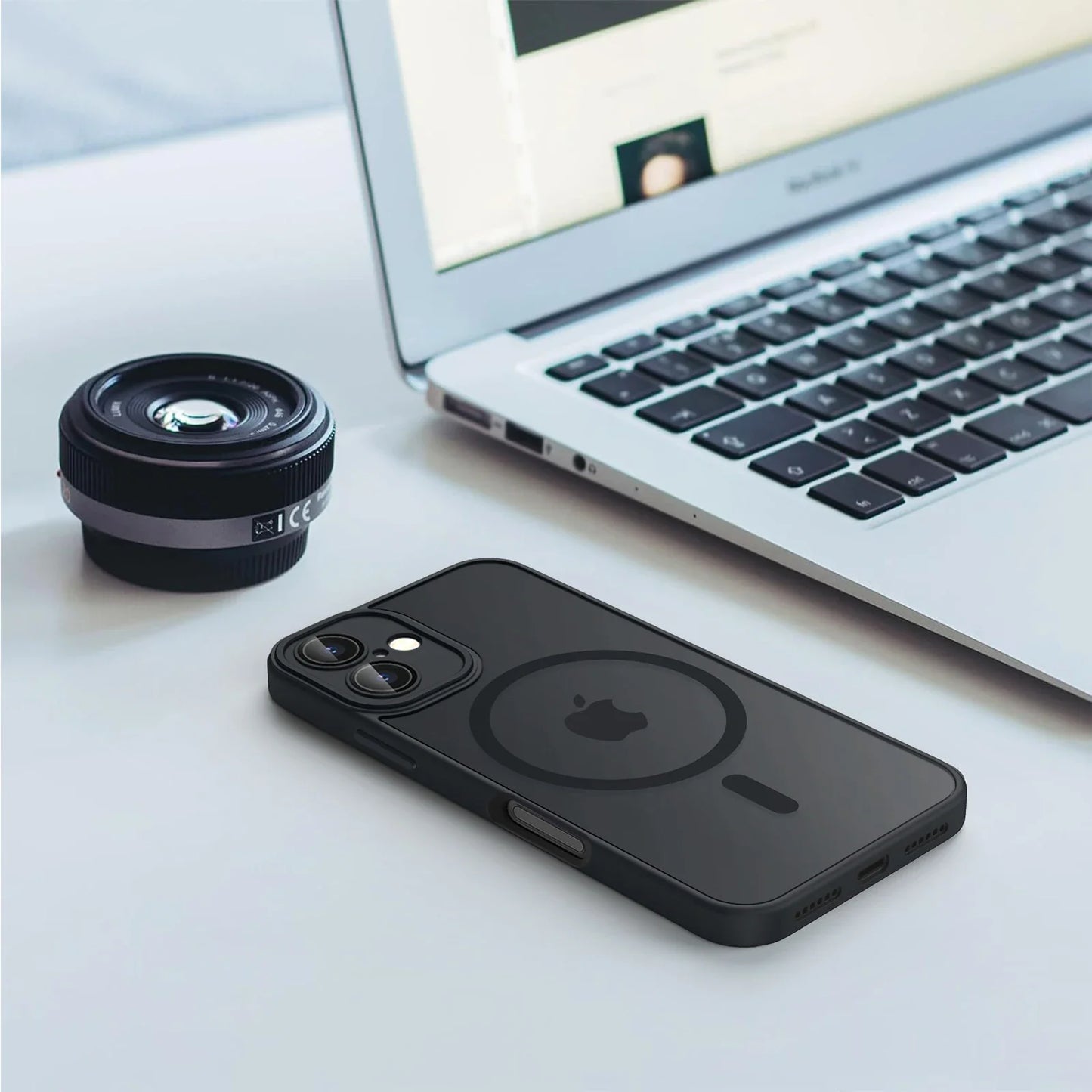 Luxury Magnetic Matte iPhone Case