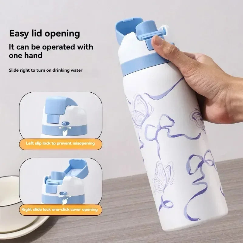 Owala Cartoon Insulated Steel Bottle