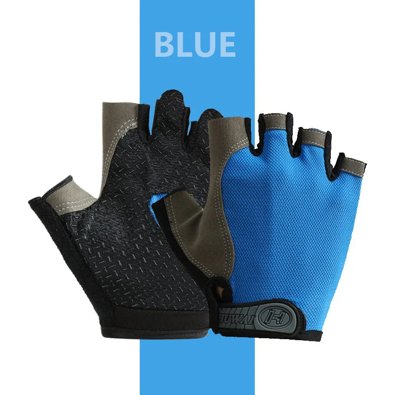 Fingerless Weightlifting Gym Gloves