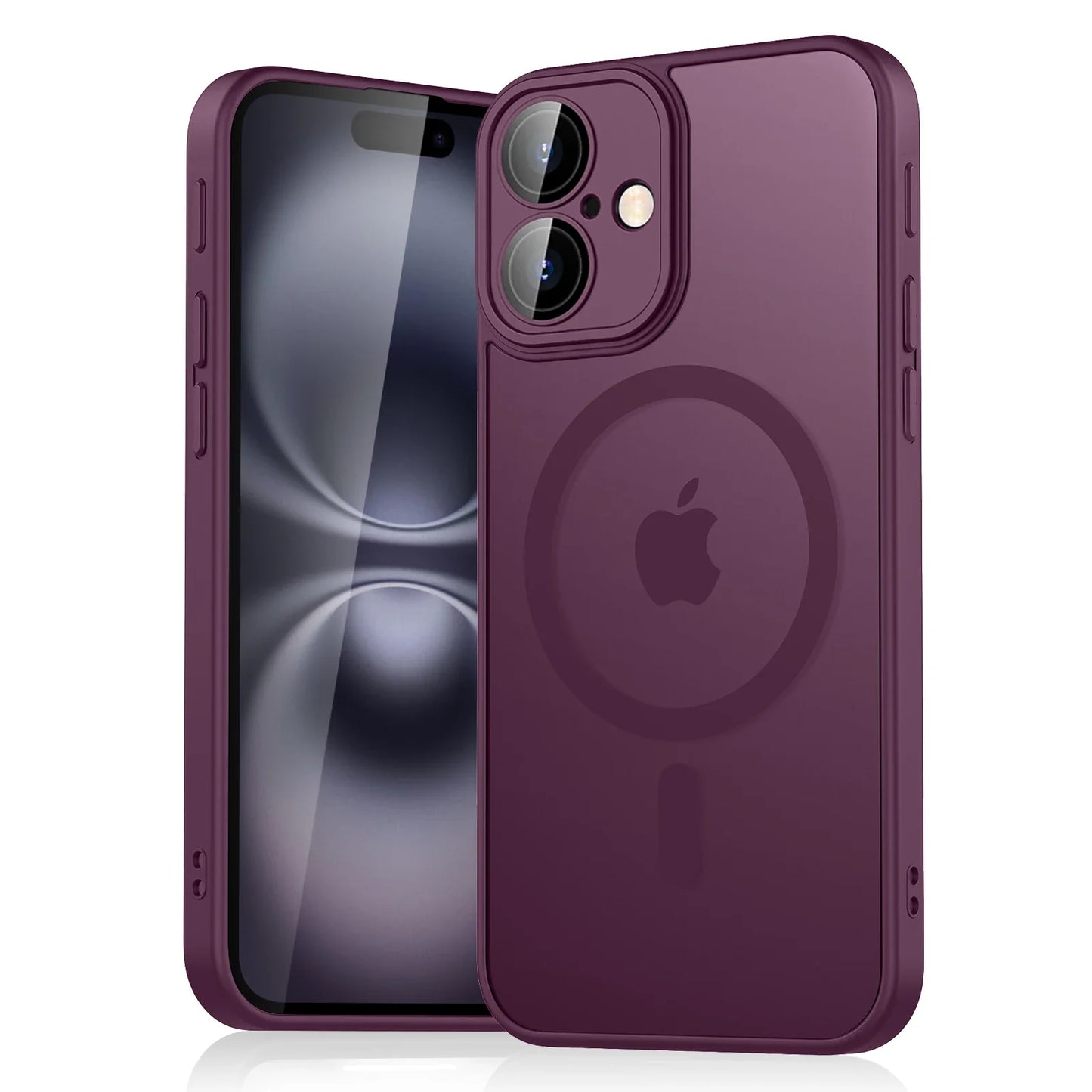 Luxury Magnetic Matte iPhone Case