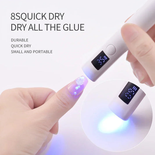 Portable Rechargeable UV Nail Lamp