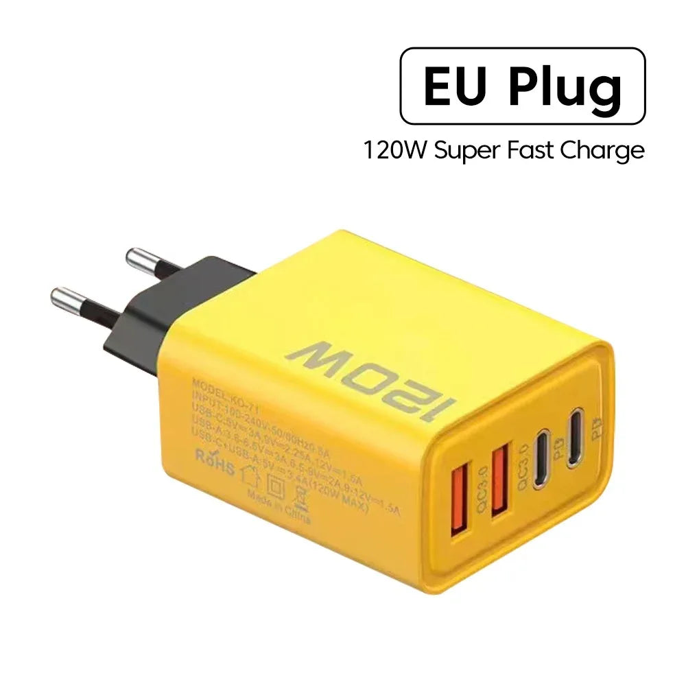 4-Port USB C PD Charger