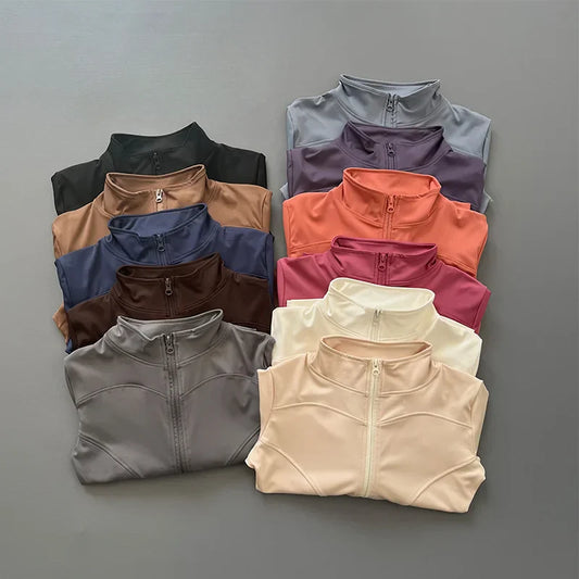Women’s Slimming Workout Zip Jacket