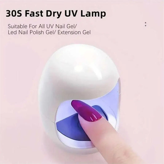 Mini Q-Shaped Nail Dryer