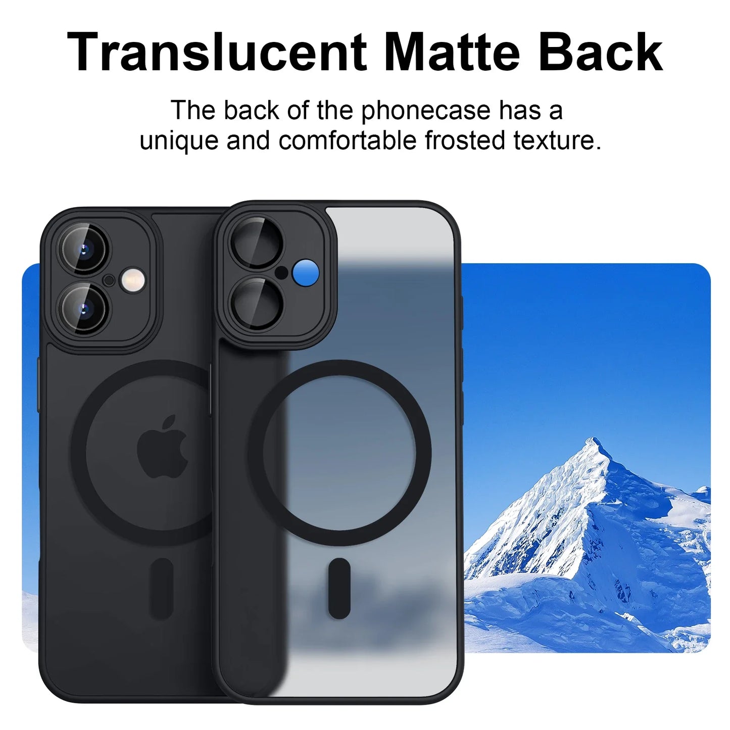 Luxury Magnetic Matte iPhone Case