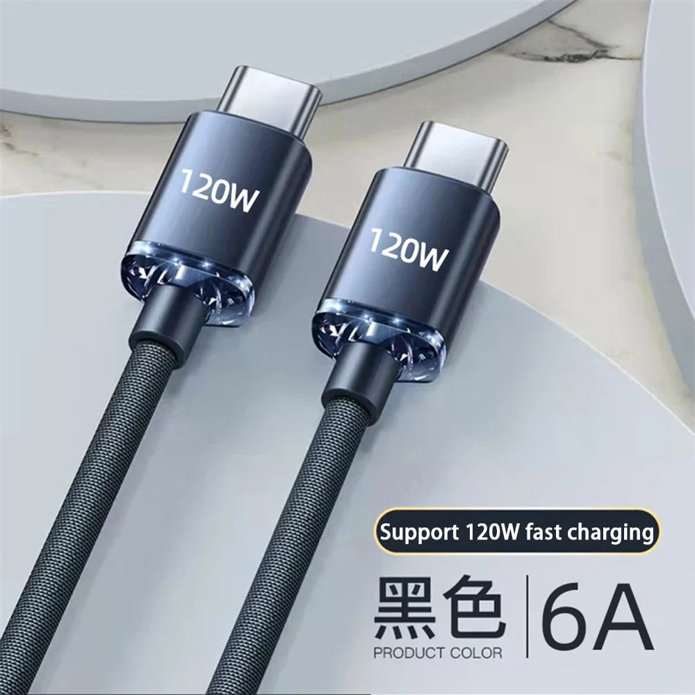 120W USB Type C Cable