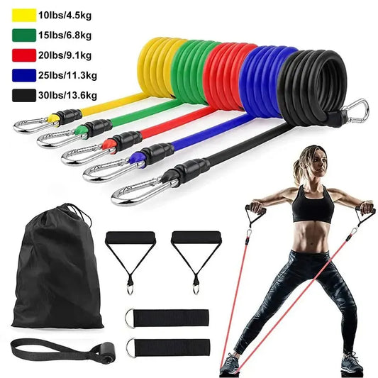 11PCS Resistance Bands Set