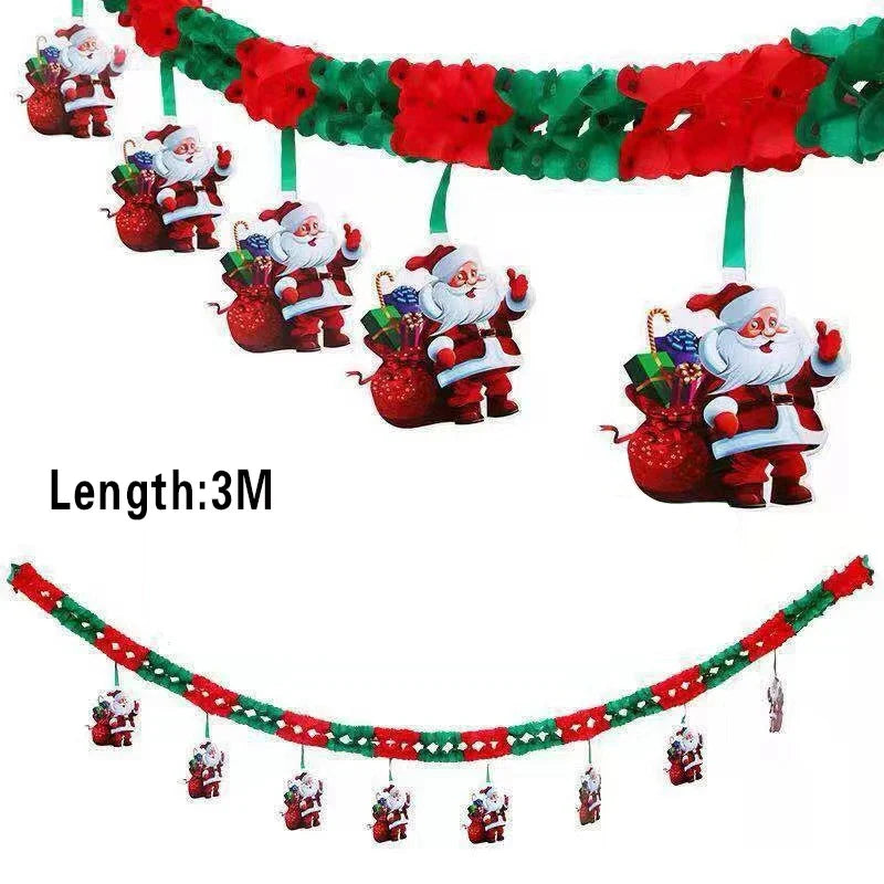 Santa Claus Christmas Door Cover