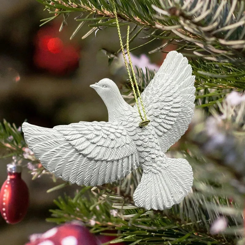 Friendship Doves Christmas Tree Ornament