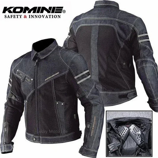 KOMINE JK006 Breathable Motorcycle Jacket