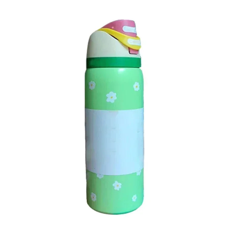 Owala Bow Pink Straw Bottle